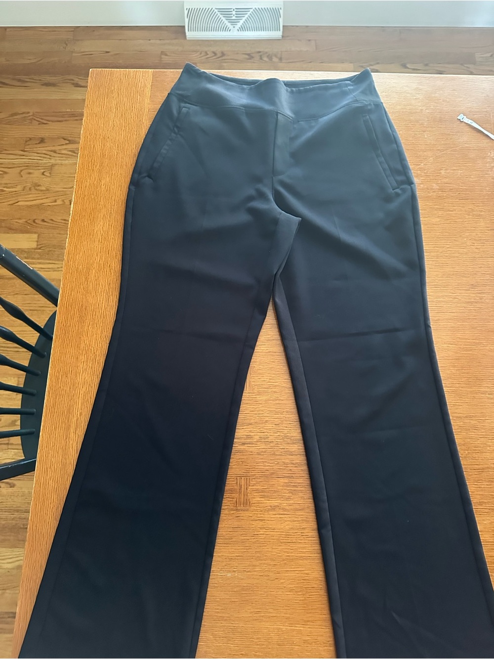 Athleta Black Boot-Cut Flare Performance Pants